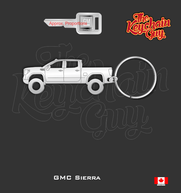 2019 - Present GMC Sierra 1500 Keychains