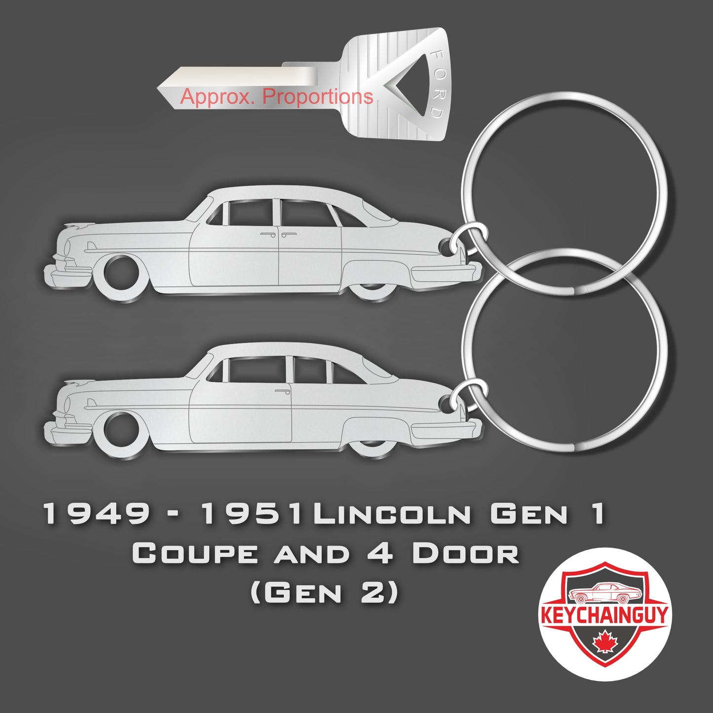 1949 - 1951 Lincoln Gen 1, 4 Door or Coupe