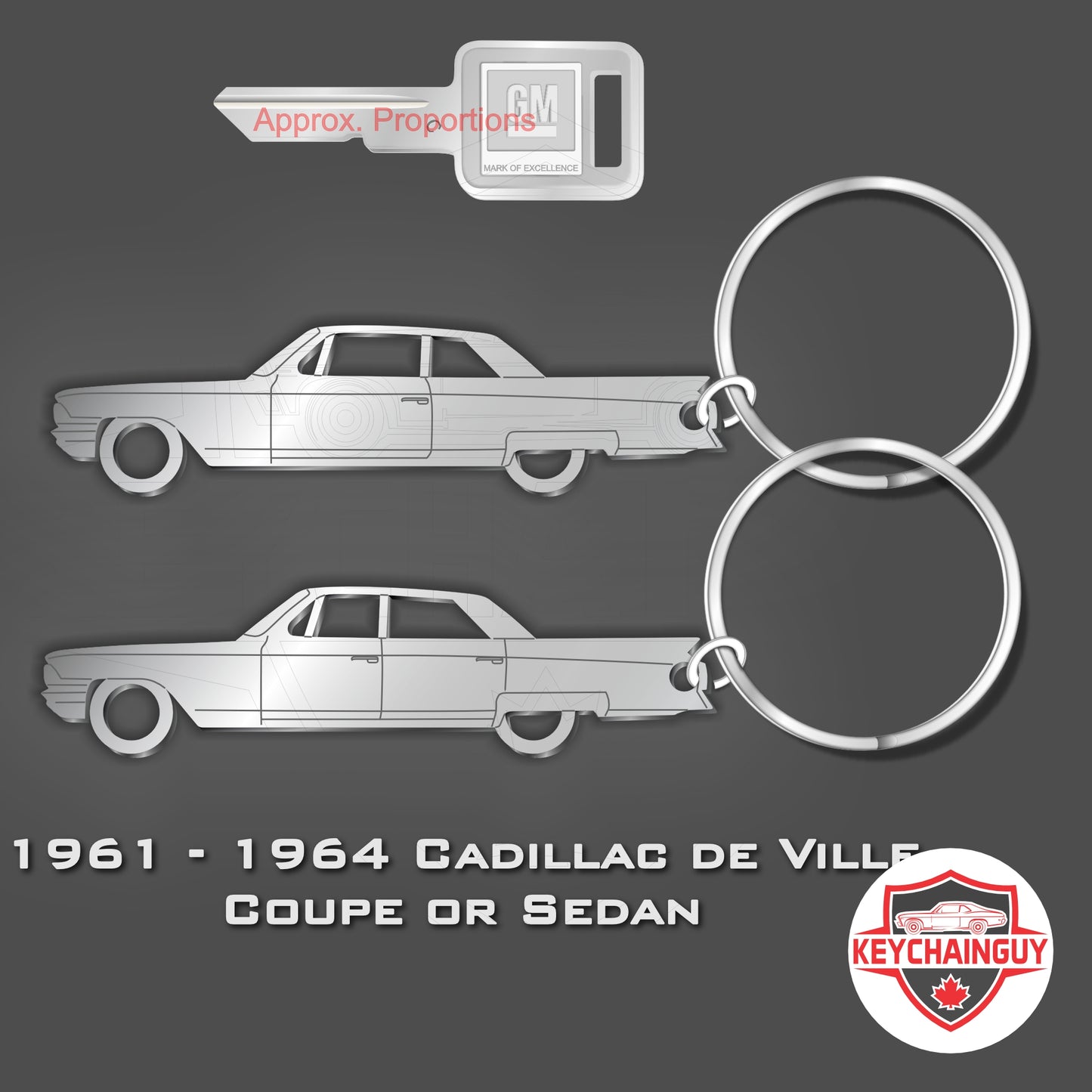 1961 - 1964 Cadillac Coupe or Sedan de Ville Gen 2