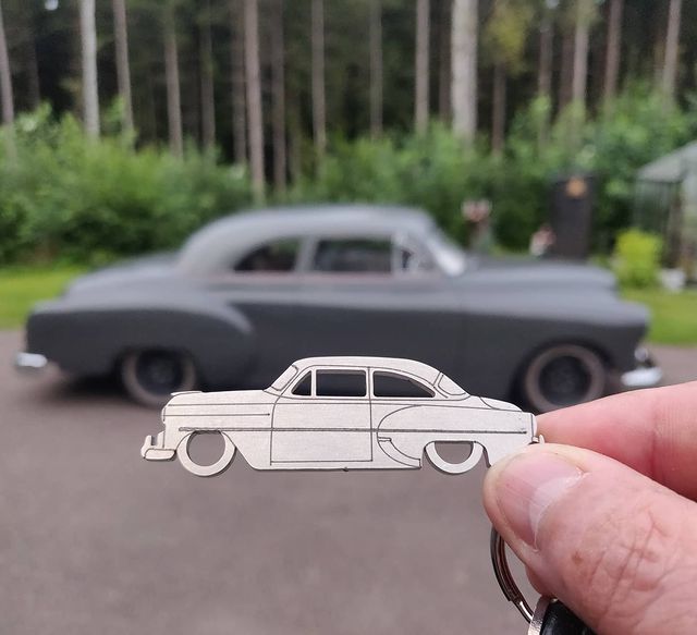 1953 - 1954 Chevy Bel-Air 210 2 Door Post