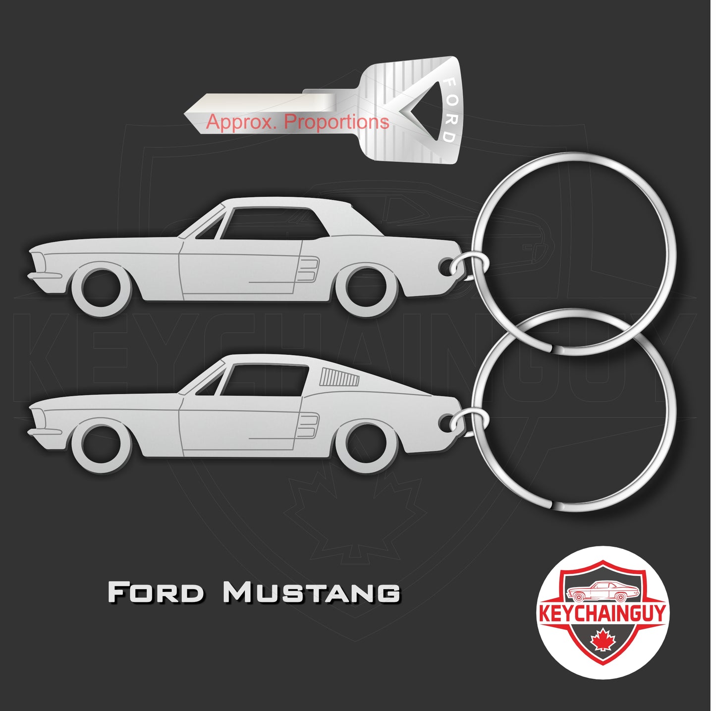 1967 - 1968 Ford Mustang  Notchback or Fastback