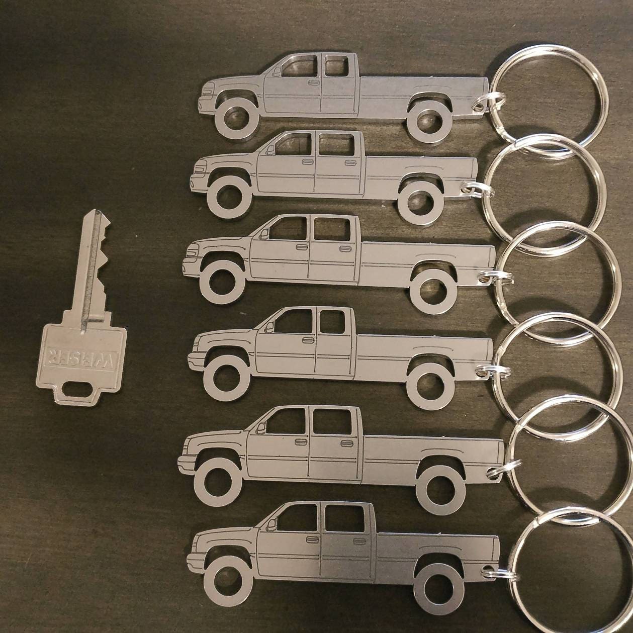 GMC NBS Truck Keychain