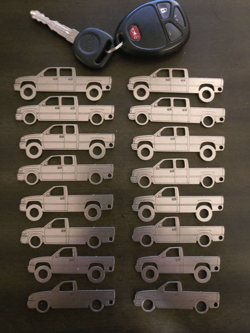 GMC NBS Truck Keychain