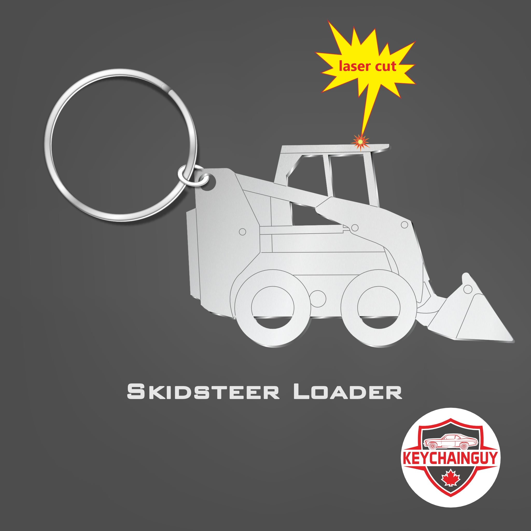 Backhoe Keychain Construction – Keychainguy