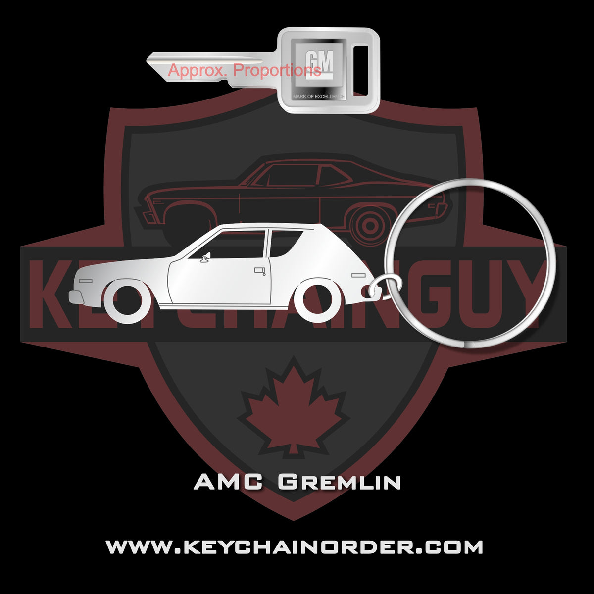 1970 - 1978 AMC Gremlin – Keychainguy