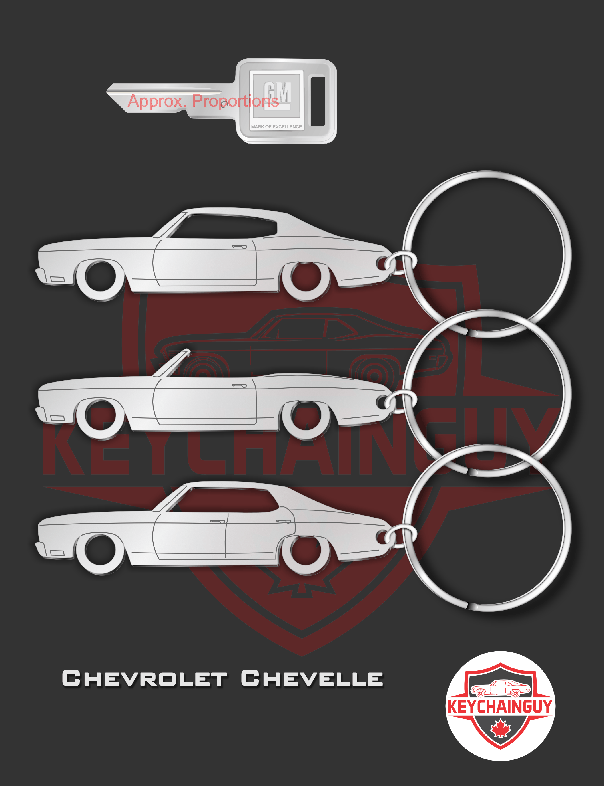 1970 Chevrolet Chevelle – Keychainguy