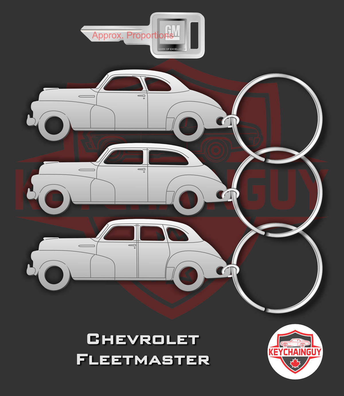 1946 to 1948 Chevrolet Fleetmaster – Keychainguy