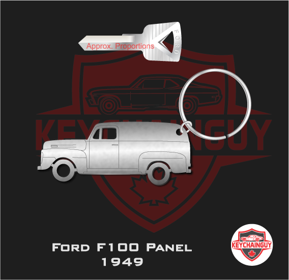 F100 Key Tag 1949 Ford F100 Panel – Keychainguy