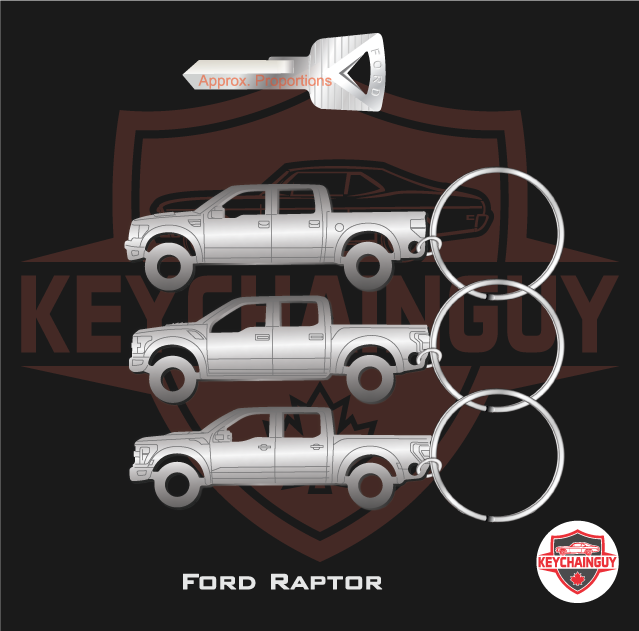 Ford Raptor Series Gen 1, Gen 2 or Gen 3 – Keychainguy