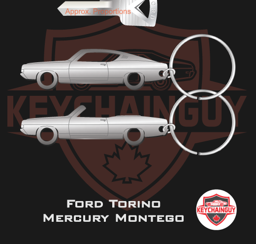 1968 - 1969 Ford Torino/ Mercury Montego – Keychainguy