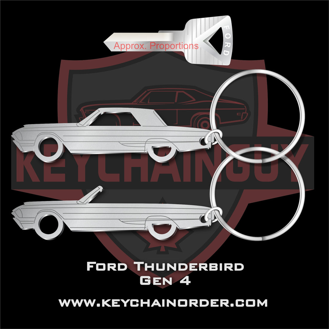 1964 - 1966 Ford Thunderbird (Gen 4) – Keychainguy