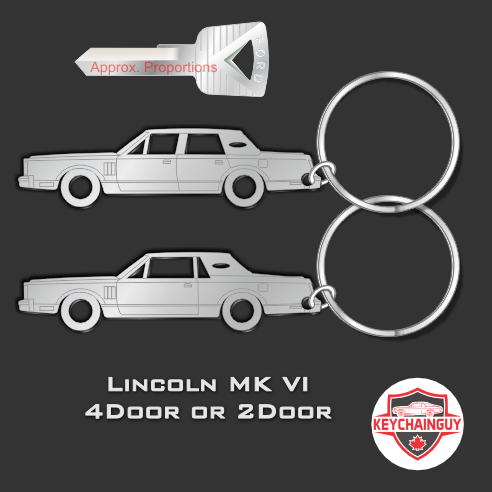 1980 - 1983 Lincoln MK VI 4 Door or 2 Door