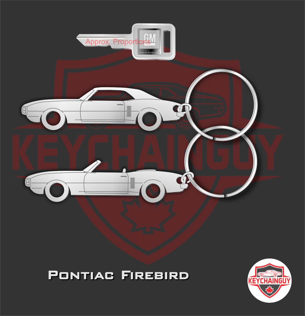 1967 - 1969 Pontiac Firebird (Gen 1) – Keychainguy