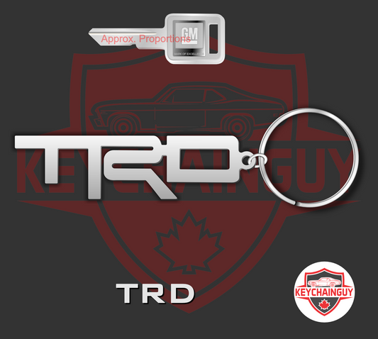 TRD Logo Keychain