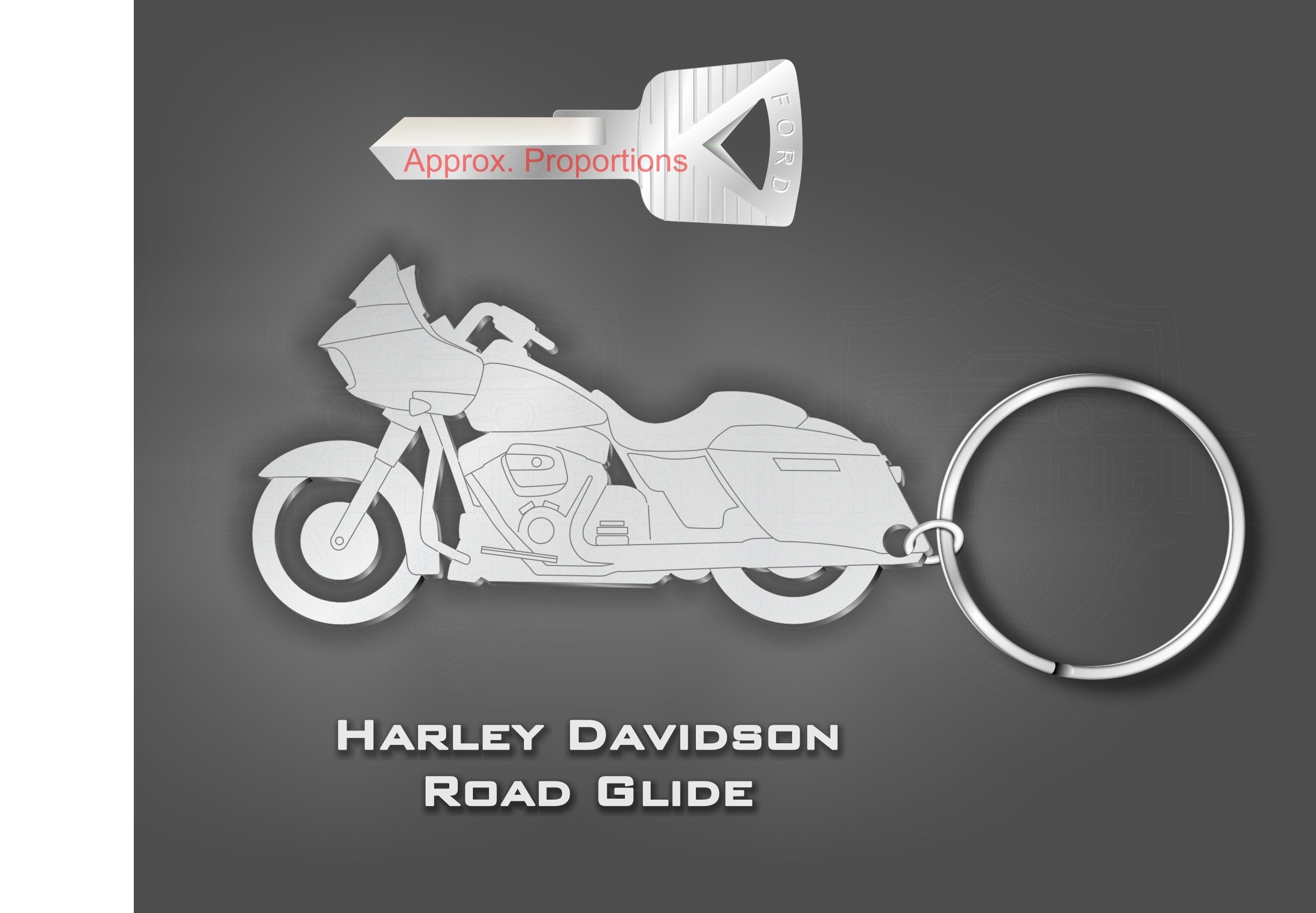 Road Rippers Keychains Harley Davidson Road Glide – Keychainguy